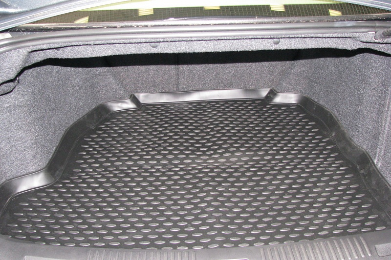 Коврики в багажник Cadillac CTS 2008-... (черный, бежевый) 