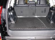 Коврик в багажник LEXUS GX 460 2010-... (бежевый, черный) длинный