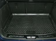 Коврик в багажник MERCEDES-BENZ SLK-Class R171 2004-... (серый, черный)