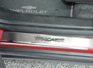 Накладки на пороги Chevrolet TRACKER 2013-...