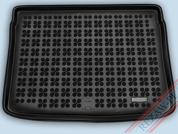 Коврик в багажник Fiat 500X (с 2015 -...) (мягкий, премиум-качество)